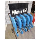 MOTOR OIL Store Display Qt Can Display 29 X 52"