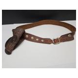 54 to 60" Oklahoma  Leather  Holster Ammo Belt