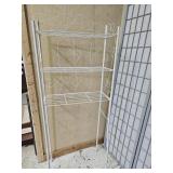 Folding Over The Toliet Storage Rack Shelf 59" h