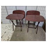 Set of 4 TV Trays ( No Stands)