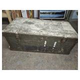 Military Trunk34 x 16.5 x 13"high