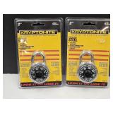 2 NEW Sealed  Kryptonite  Combination Locks