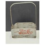 Vintage Metal PEPSI Soda Bottle Carrier