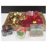 Lot of Cookie Cutters & Salt & Pepper Shakers