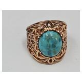 JTV Copper Ring sz 8
