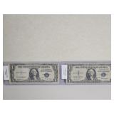1935 E & F Silver Certificates