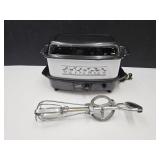 Slow Cooker & VTG Hand Mixer