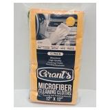 New 12-pack microfiber cleaning cloths