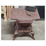 Nice Cast Iron Stove  20"w  x 20.5" high
