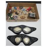 Strongh Company Bank, VTG Glasses, Razor Blades+