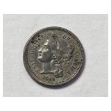 1865 Three Cent Nickel
