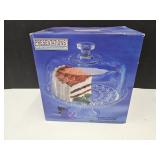 Footed Cake Plate w/Glass Dome