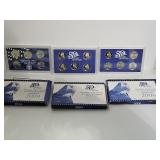 2004, 2005, 2006 US Mint State Quarters Proof Sets