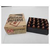 40 S & W Critical Denfense 20 RDS Gun Ammo