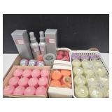 Candle Lot , Fragrance Avon Spray, Yankee +