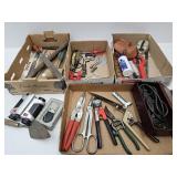 Hand Tools & Hair Clippers Lot
