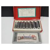 3/8" SQ Deep Sockets & Multi Purpose Ruler