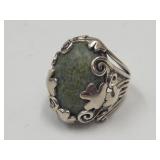 Sterling Silver Ring SZ 7   12.6g