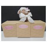 3 NIB ANNE GEDDES Baby Bunny in Ester Egg