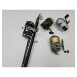 Fishing Machine Pole & Shakespeare Reels