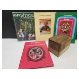 Fort Wayne Borax Box 7"l & Cook Books