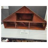 Solid Wood Sturdy  Dollhouse 48 x 12 x 22" high