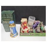 Thomas Kinkade Lighthouse & Elephant Knick Knacks