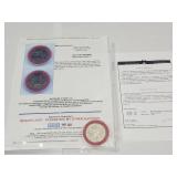 Russian Flown Metal Coin / Medallion Vostok 1