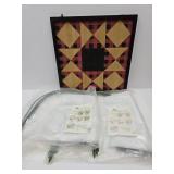 21" Wall Decor w/Green House Kit Unknown Complete