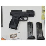 Taurus Model G3C 9MM Luger in box