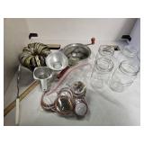 Canning Utensils, Lids & Jars