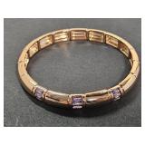 10 KG Over Jewelers Bronze Crystal Bracelet