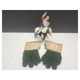 Roy Rogers Gloves, Breyer Horse, Hopalong & Guns
