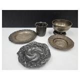 Lot of Silver Plate & Craft Mat Cutter