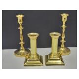 Heavy Brass Candleholders Baldwin & India