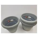 3 Like New Planters  13" x 15" high