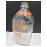 Half Gal Miller Milk Bottle