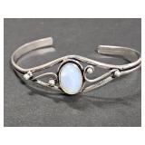 .925 Silver Moonstone Bracelet