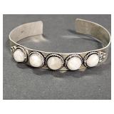 .925 Silver Moonstone Bracelet