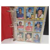Baseball Cards in Binder