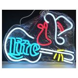 New Miller Lite Guitar LED Neon Sign 11" x 14"