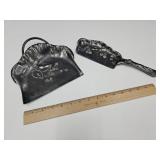 Quad Silver Plate Butlers Dustpan Set