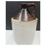 Primitive Whiskey 1 Gal Crock Jug