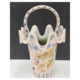 VTG Hull Blossom Flite Pottery Basket