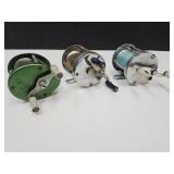 Fishing Reels JC HIggins, Ocean City, & True Blue