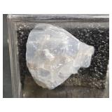 Blue Calcite Specimen