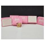 5 Collectable Barbie Pins Great Stocking Stuffers
