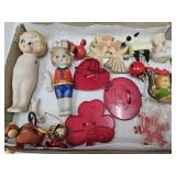 Enesco Kwepie, Bisque Dolls, Cookie Cutters+