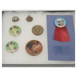 Cowboy Collection Buttons in Display