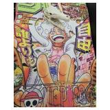 Plaster Alligator Skull & Rug 47.5"x31"